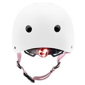 Шолом захисний Cariboo (White-pink)