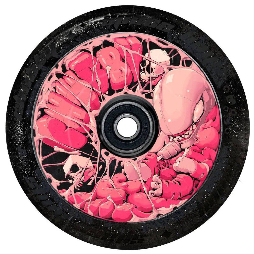 Колесо для трюкового самокату Chubby Spaceboys Gummy Black Glitter 110mm Pro Scooter Wheel