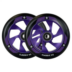 Колесо Union Classic V2 Wheel 110mm (Black-purple)