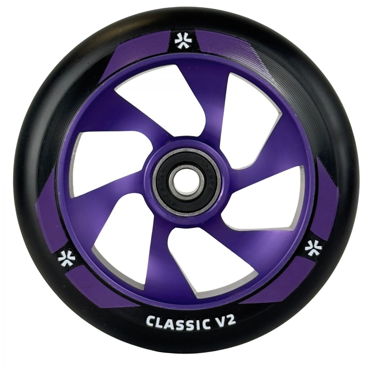Колесо Union Classic V2 Wheel 110mm (Black-purple)