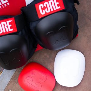 Змінні накладки CORE Replacement Pro Park Knee Caps (Red)