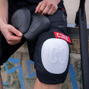 Змінні накладки CORE Replacement Pro Park Knee Caps (Red)