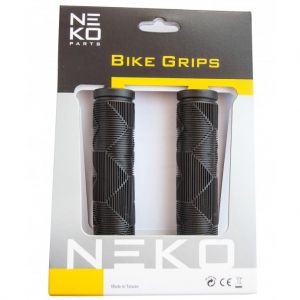 Гріпси для велосипеда та самокату Neko NGK-718 гумові (Black)