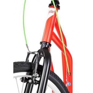 Самокат Yedoo Mezeq New V-brake (чорно-зелений)