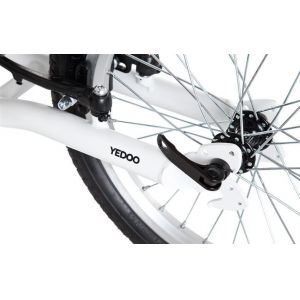 Самокат Yedoo Mezeq New V-brake (чорно-зелений)