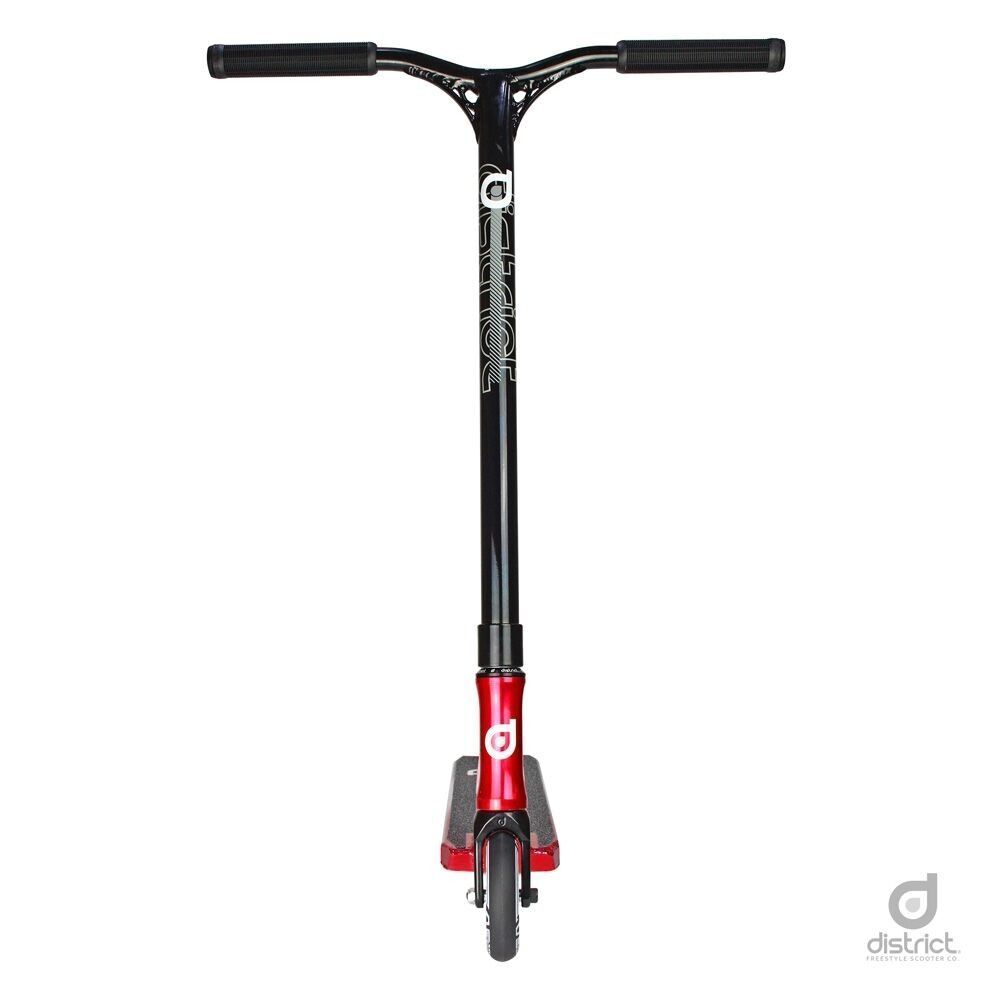 Трюковий самокат District C-Series Complete C152 Tri Chrome Black/Silver/Red