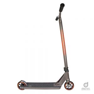 Трюковой самокат District HTS Complete Scooter Titanium Grey