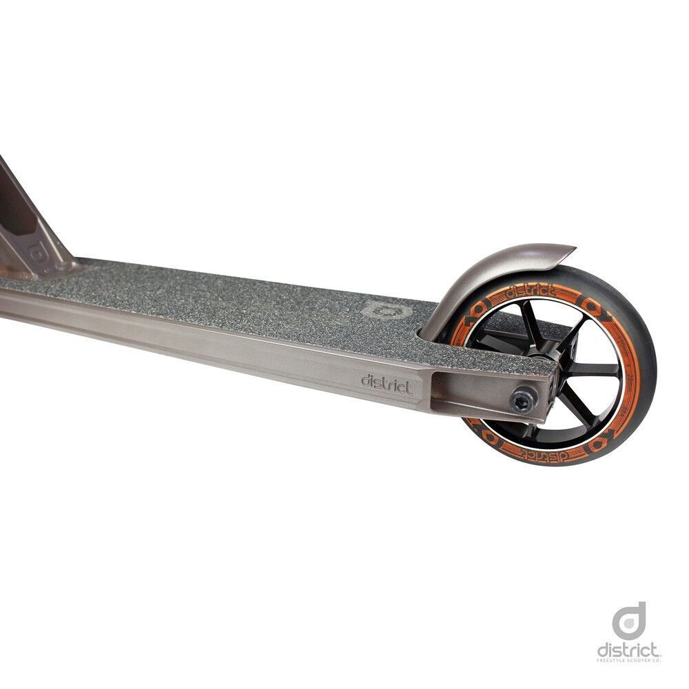 Трюковий самокат District HTS Complete Scooter Titanium Grey