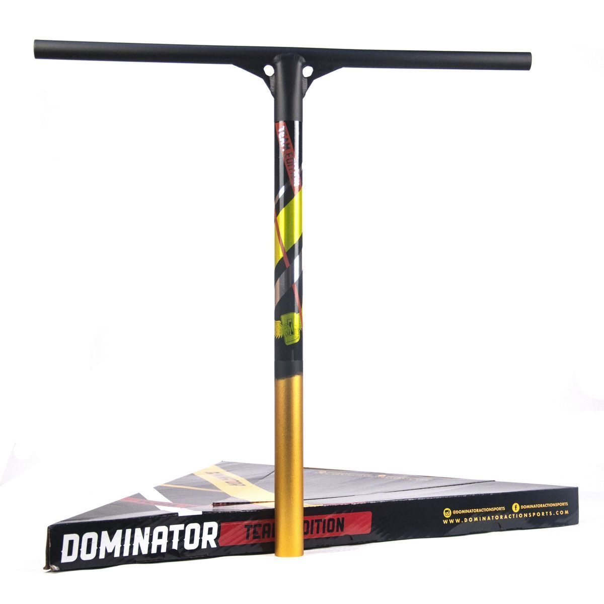 Кермо Dominator Team Edition Alloy Bar (Gold-Black)