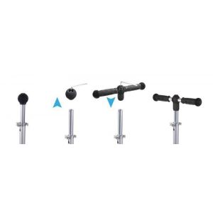 Самокат Micro Kickboard Original T+J (сріблястий)