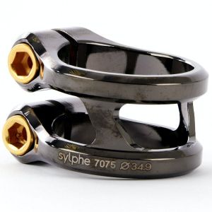 Зажим Ethic Sylphe Oversized 34.9 Double Clamp (Black Chrome)