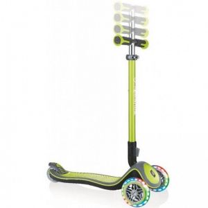 Самокат Globber Fold Up Light wheels Elite Deluxe (зеленый)