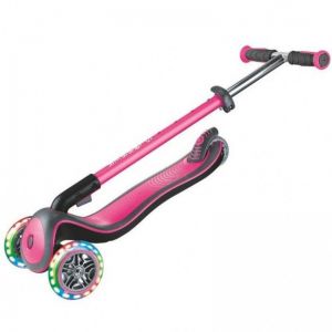 Самокат Globber Fold Up Light wheels Elite Deluxe (рожевий)