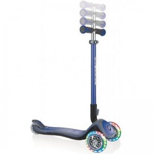Самокат Globber Fold Up Light wheels Elite Deluxe (синий)