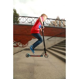 Трюковой самокат Grit Scooters Elite Grey-Grey Gold Quake