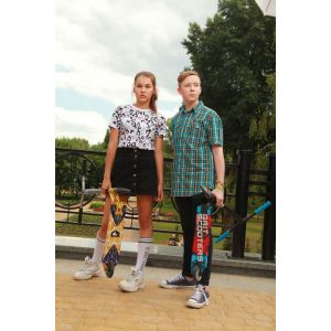 Трюковой самокат Grit Scooters Elite Satin Black-Colour Chrome