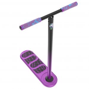 Трюковой самокат-тренажер Indo Kickstart Voltage Trampoline Scooter (Purple)