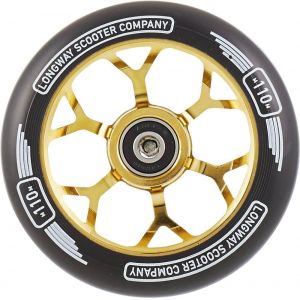 Колесо Longway Precinct 110mm Pro Scooter Wheel Neo Gold