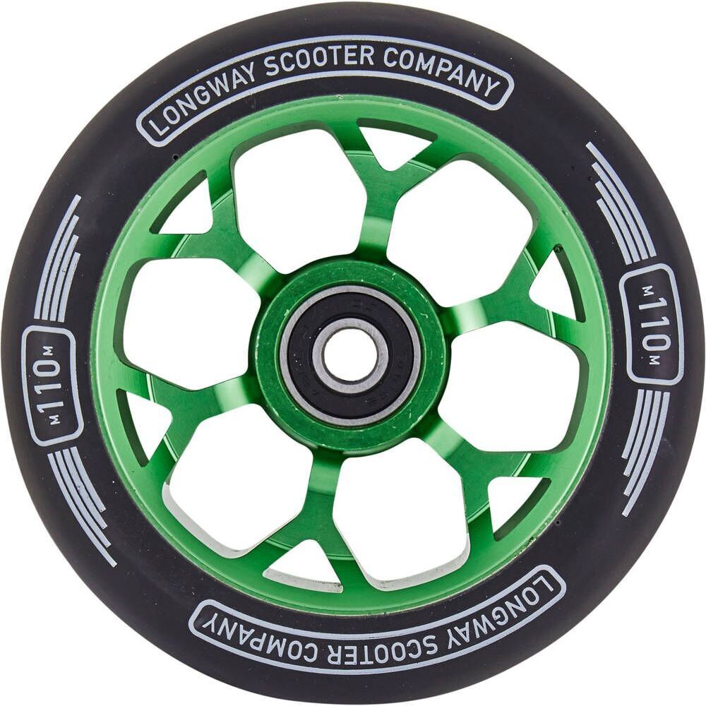 Колесо Longway Precinct 110mm Pro Scooter Wheel Green