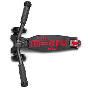 Самокат Maxi Micro Deluxe PRO Black-Red (чорно-червоний)