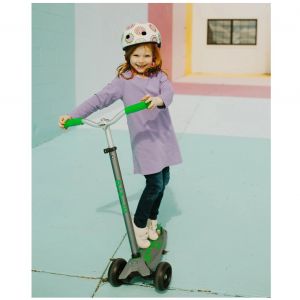 Самокат Maxi Micro Deluxe PRO Grey-Green (сіро-зелений)