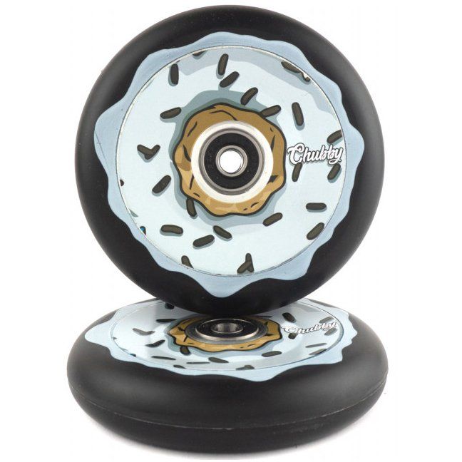 Колесо для трюкового самоката Chubby Melocore Dohnut White 110mm Pro Scooter Wheel
