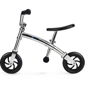 Беговел Micro G-Bike+ Chopper silver (серебристый)