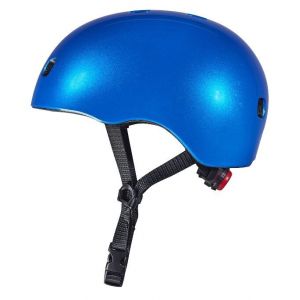 Шолом захисний Micro Dark blue metallic glossy LED