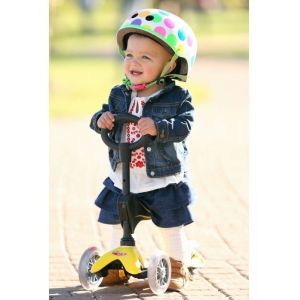 Самокат Mini Micro 3 in 1 Deluxe Yellow (желтый)