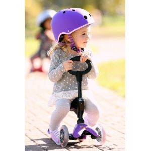 Самокат Mini Micro 3 in 1 Deluxe Purple (фиолетовый)