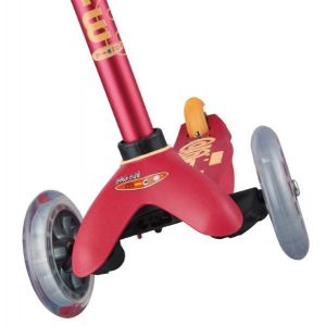 Самокат Mini Micro 3 in 1 Deluxe Plus Ruby Red (червоний)