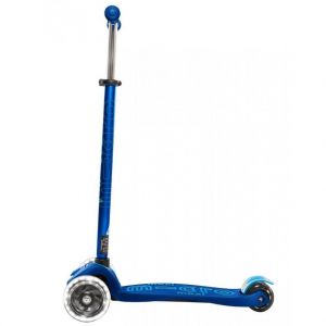Самокат Maxi Micro Deluxe Navy Blue LED (синій)