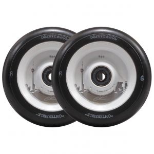 Колесо для трюкового самокату North Ethan Kirk 110mm Signature Pro Scooter Wheel (Matte Black - White)