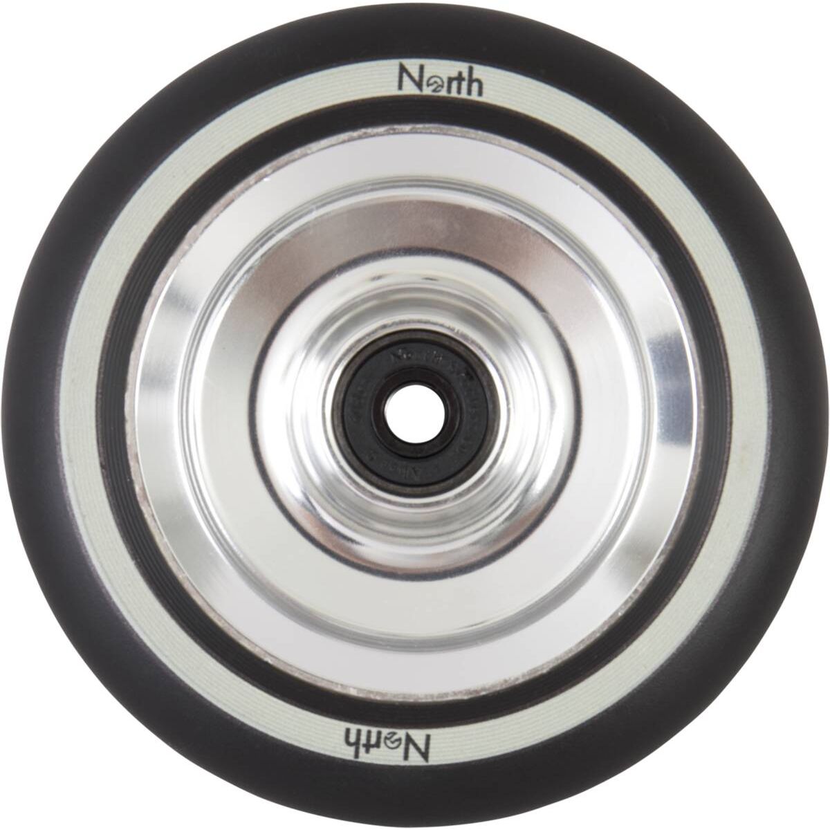 Колесо для трюкового самоката North Fullcore 110mm Pro Scooter Wheel (Silver - Black PU)