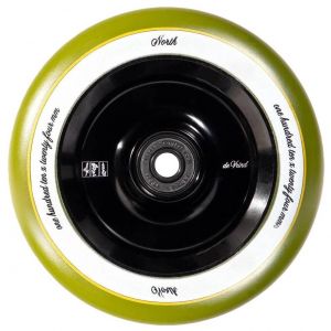 Колесо для трюкового самокату North Jon Dev 110mm Signature Pro Scooter Wheel (Black - Olive Green)