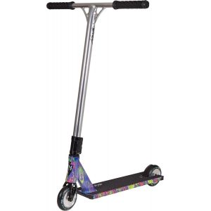 Самокат трюковой North Tomahawk Pro Scooter Print Jumble-Silver