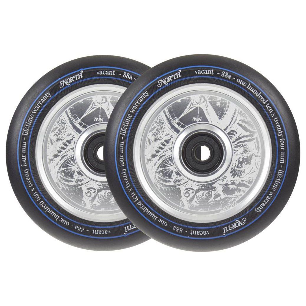 Колесо для трюкового самокату North Vacant V2 Pro Scooter Wheel (Silver)