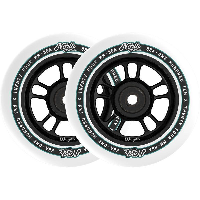 Колесо для трюкового самоката North Wagon 110mm Pro Scooter Wheel Matte Black