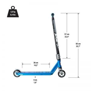 Самокат трюковой Oxelo Freestyle MF 1.8 Plus Gold (золотистый)