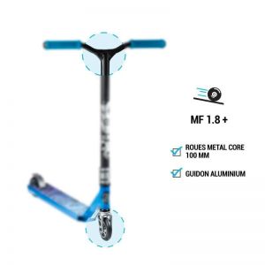 Самокат трюковой Oxelo Freestyle MF 1.8 Plus Gold (золотистый)