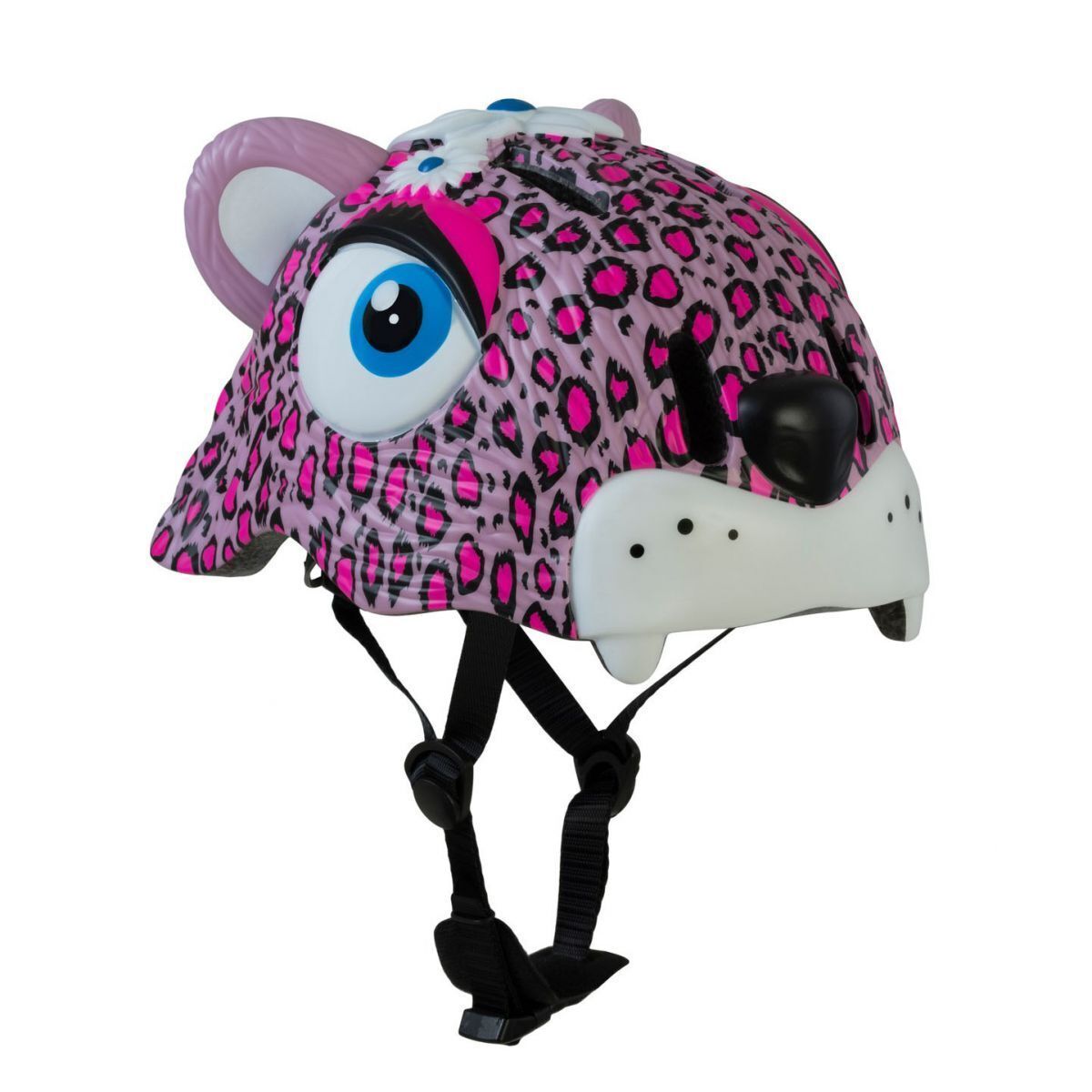 Захисний шолом CrazySafety Pink Leopard new
