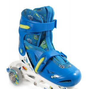 Детские ролики SMJ Sport Monster 2 в 1 (синий)
