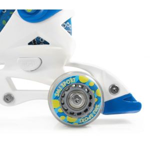Детские ролики SMJ Sport Monster 2 в 1 (синий)
