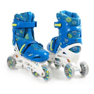 Детские ролики SMJ Sport Monster 2 в 1 (синий)