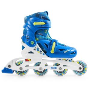 Детские ролики SMJ Sport Monster 2 в 1 (синий)