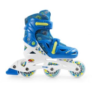 Детские ролики SMJ Sport Monster 2 в 1 (синий)