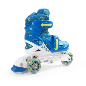 Детские ролики SMJ Sport Monster 2 в 1 (синий)