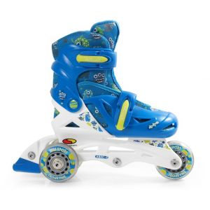 Детские ролики SMJ Sport Monster 2 в 1 (синий)
