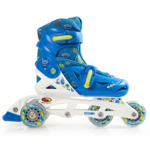 Детские ролики SMJ Sport Monster 2 в 1 (синий)