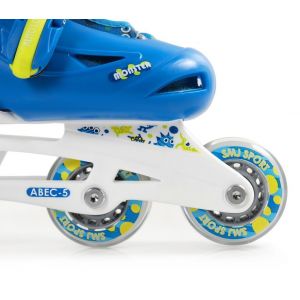 Детские ролики SMJ Sport Monster 2 в 1 (синий)